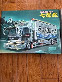 Amazon.co.jp: アオシマ 1／32 4tデコトラ NO.38 七星丸 未組立